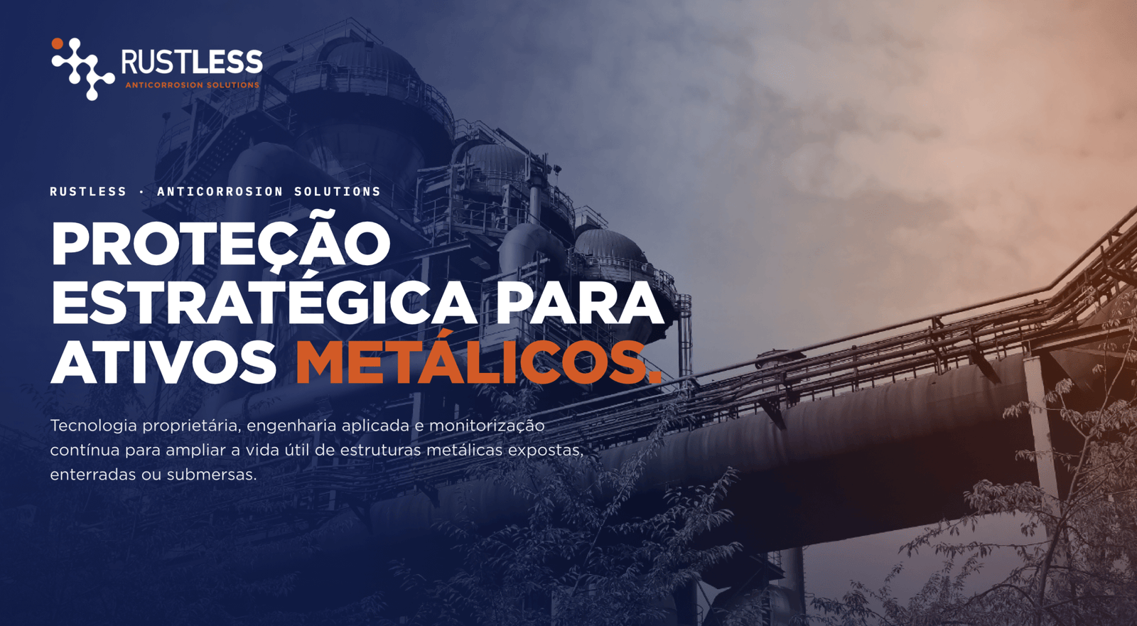 Capa da brochura Rustless em Português de Portugal